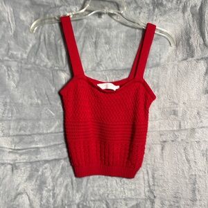 Astr sweater women’s red‎ tank size small